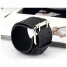 Brazalete ancho piel auténtica hombre | Bisujoya