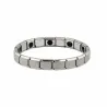 Pulsera acero inoxidable 8mm 21cm | Bisujoya