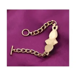 Pulsera fantasía piedras colores | Bisujoya