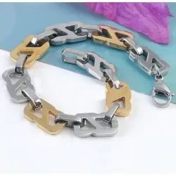 Pulsera fantasía piedras colores | Bisujoya
