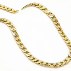 Collar de bisutería para hombre con cadena de eslabones anchos