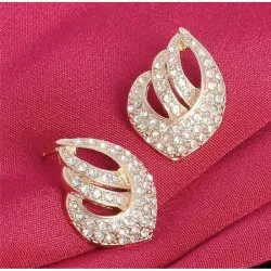 Conjunto collar pendientes dorado | Bisujoya bisutería elegante