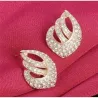 Conjunto collar pendientes dorado | Bisujoya bisutería elegante