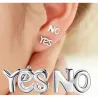 Aretes personalizados plata 925 diseño exclusivo | Bisujoya - Mujer elegante única