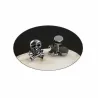 Pendiente calavera mexicana acero hombre | Bisujoya - Rocker cultural único