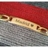 Pulsera homenaje Madrid chapado oro 14K | Bisujoya - Hombre significado único