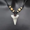 Collar diente tiburón ajustable playa hombre | Bisujoya