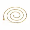 Collar relicario concha mar acero dorado 9k - Bisujoya