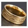 Anillo tungsteno chapado oro 7mm | Bisujoya